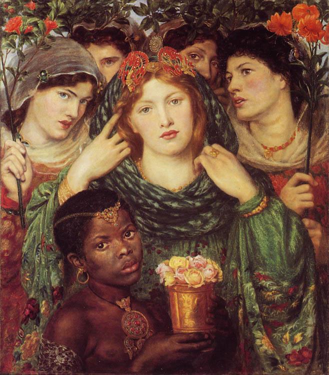 Dante Gabriel Rossetti The Bride (mk28) oil painting picture